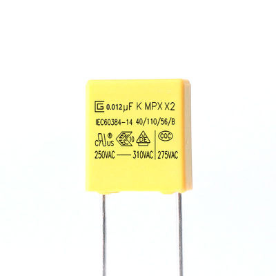Résistance d'isolation élevée de propriété de guérison d'individu de condensateur de sécurité de 0.012UF MKP X2