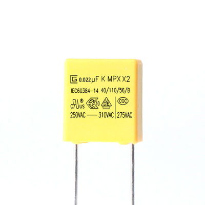Durée de vie de condensateur anti-parasitage de condensateur de sécurité de 0.022UF 250-310V X2 longue