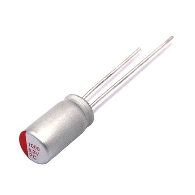 Par les condensateurs solides 1000uf 6,3 v 330UF 16V d'aluminium de polymère de trou