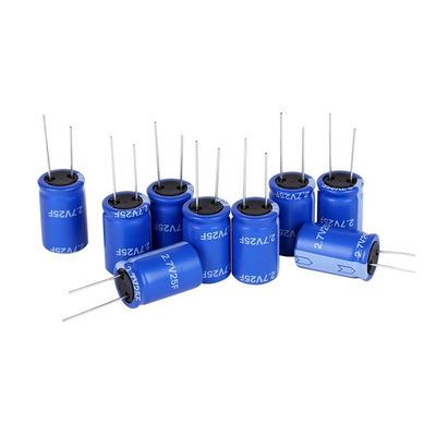 Volt superbe Supercapacitor 25F du condensateur 2,7 de farad exempt d'entretien