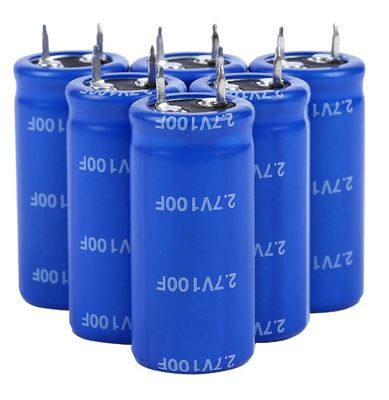 Long faites un cycle les bonnes caractéristiques très réduites de la température de la vie 100f 2,7 V Supercapacitor