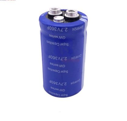 la capacité à forte intensité de décharge de Supercapacitor de voiture de 2.7V 360F est forte superbe