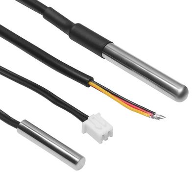 Sonde imperméable de capteur de température de la longueur DS18B20 10K 1% B3950 Digital d'OEM