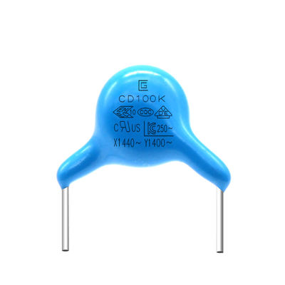 Petite taille du condensateur 100K de sécurité d'ODM 400VAC Y1 pour le matériel électronique