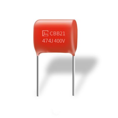 CBB21 474J 400V a métallisé le condensateur de film de polypropylène avec la bonne résistance d'isolation