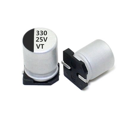 petite taille en aluminium de condensateur électrolytique de 25V 330UF et grande capacité
