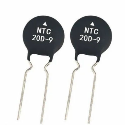 Thermistance de changement 20D-9 P7.5MM de la puissance NTC d'OEM d'ODM à angle droit