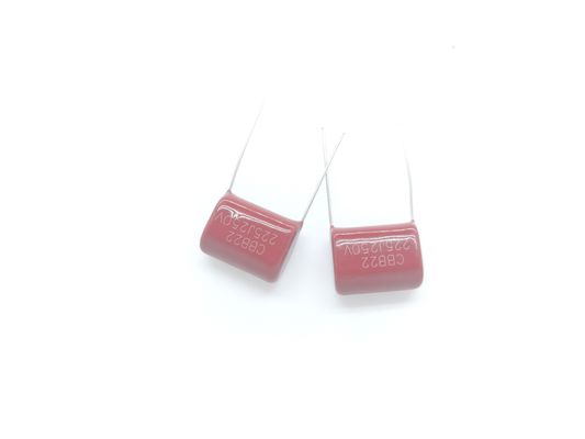 Capacitors à film de polypropylène métallisé à température 50V-1000V par montage à trou