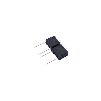 Condensateur à film de polypropylène métallisé gris MMKP82 0,0022 uF ~ 10 uF Radiale à travers le trou