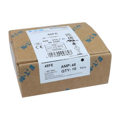 Série Eaton Bussmann à grande vitesse Standard britannique BS88 Fuse 45ET