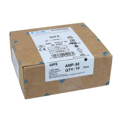 Série Eaton Bussmann à grande vitesse Standard britannique BS88 Fuse 50FE