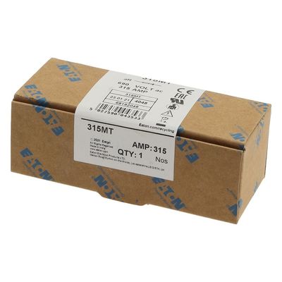 Série Eaton Bussmann à grande vitesse Standard britannique BS88 Fuse 315MT