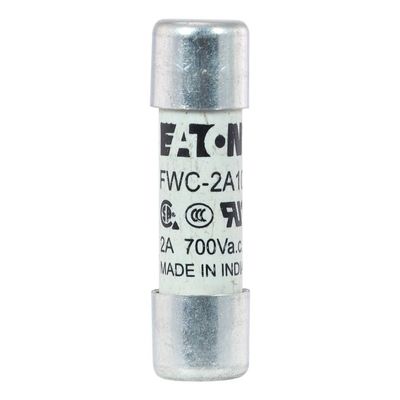 Excellente capacité de cyclisme et performance Cramic Fuse Eaton Bussmann 10 X 38 mm Ferrule Fuse FWC-2A10F