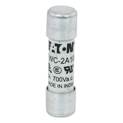 Excellente capacité de cyclisme et performance Cramic Fuse Eaton Bussmann 10 X 38 mm Ferrule Fuse FWC-2A10F
