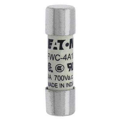 Excellente capacité de cyclisme et de performance Cramic Fuse Eaton Bussmann 10 X 38 mm Ferrule Fuse FWC-4A10F
