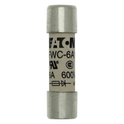 Excellente capacité de cyclisme et de performance Cramic Fuse Eaton Bussmann 10 X 38 mm Ferrule Fuse FWC-6A10F