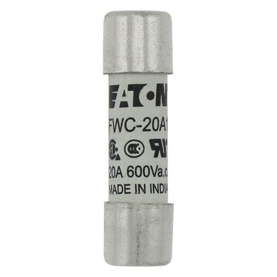Excellente capacité de cyclisme et de performance Cramic Fuse Eaton Bussmann 10 X 38 mm Ferrule Fuse FWC-20A10F