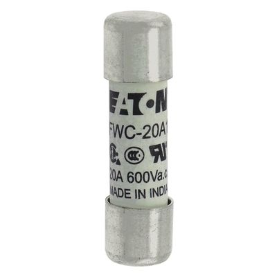Excellente capacité de cyclisme et de performance Cramic Fuse Eaton Bussmann 10 X 38 mm Ferrule Fuse FWC-20A10F
