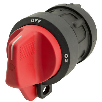 Marquage d' activation / d' éteinte Bouton rouge 75920 Commutateur maître de batterie 36 Volts
