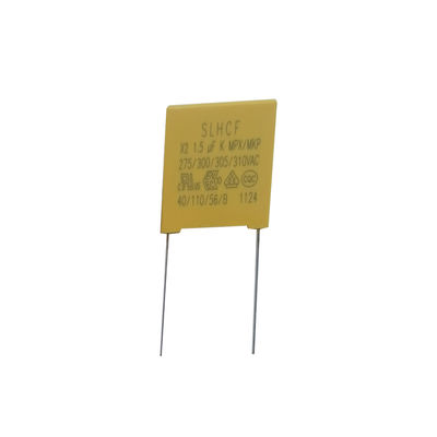 Condensateur de sécurité X2 1.5UF/275VAC P22.5MM et tolérance de capacité de ±20% garantie pour la performance