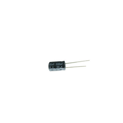 Condensateur 330UF 50V Aluminium pour fonctionnement haute fréquence, capacité d'auto-cicatrisation